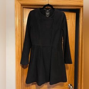 Bebe black peacoat